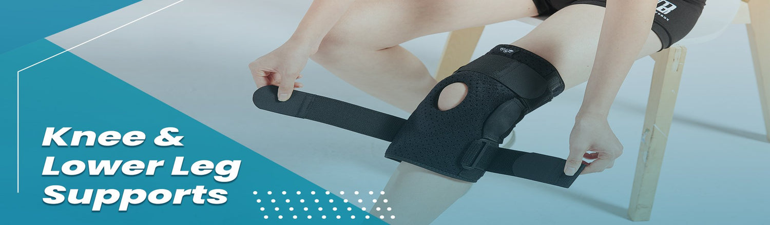 Hinged knee brace