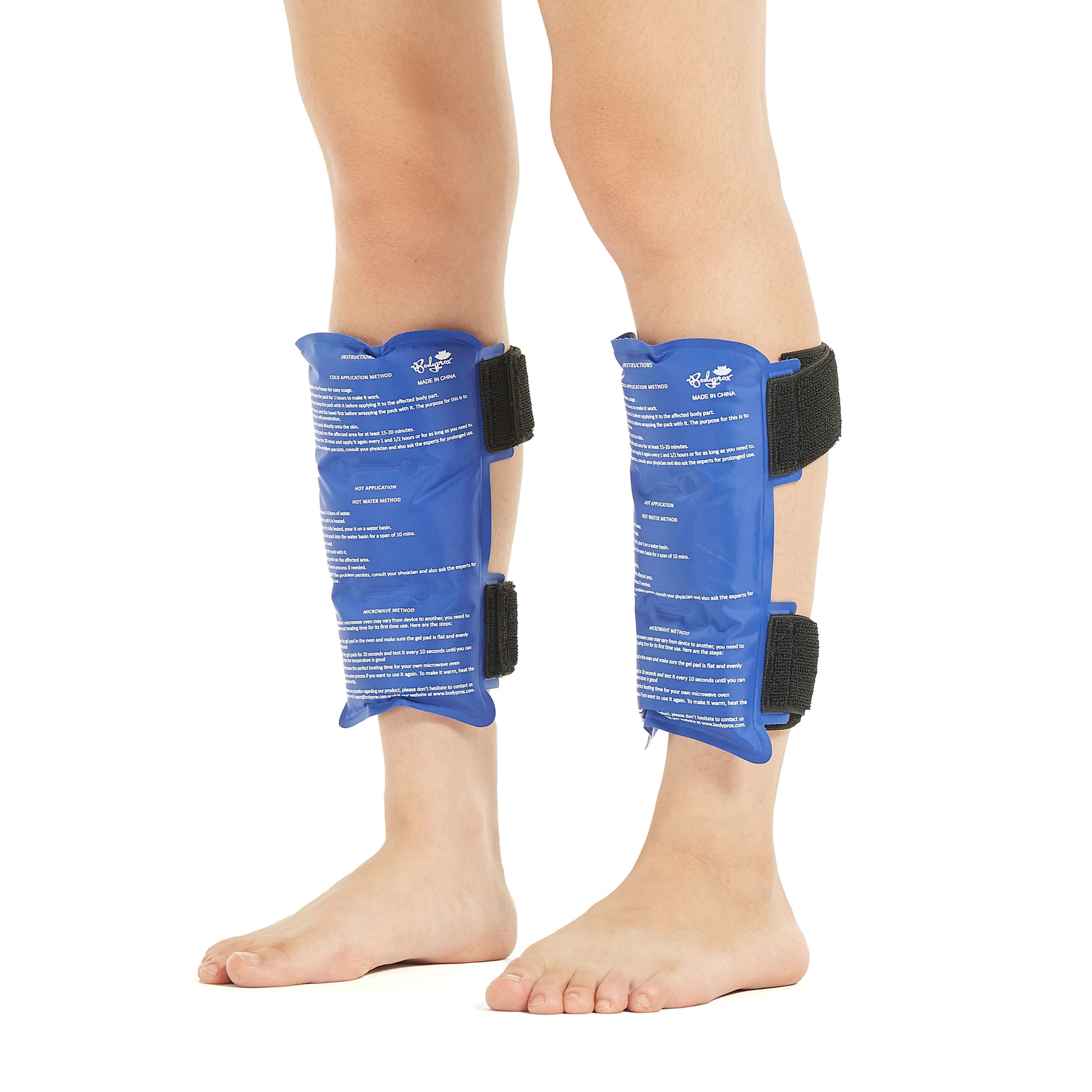 Shin Splint Ice Pack, Reusable Shin Hot & Cold Wrap for Shin Splint Pain  Relief